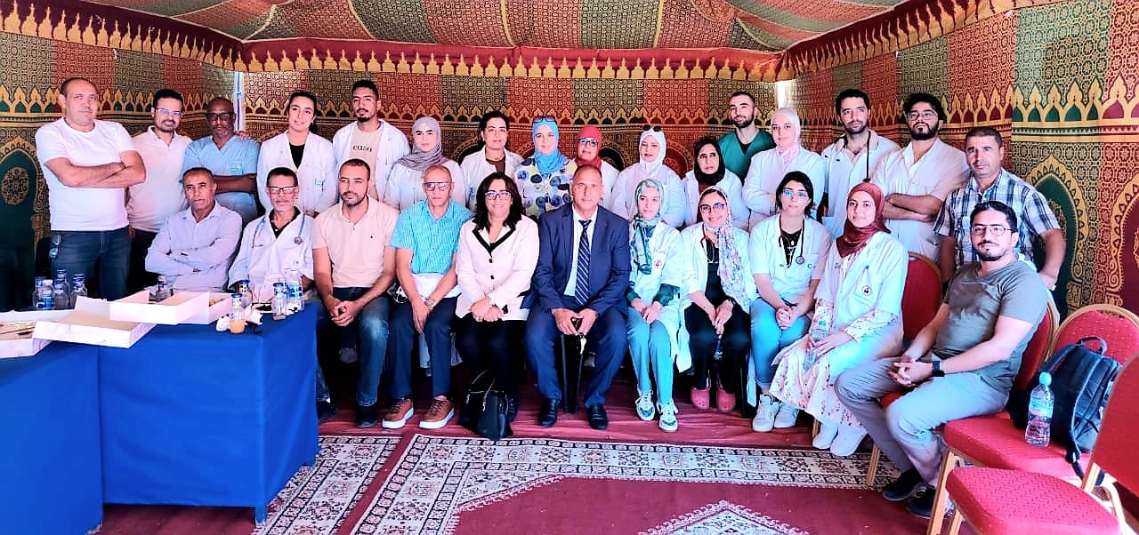 حملة طبية متعددة التخصصات لفائدة نزلاء السجن الفلاحي أوطيطة 2 بتنسيق بين مؤسسة محمد السادس لإعادة إدماج السجناء وشركائها حملة طبية متعددة التخصصات لفائدة نزلاء السجن الفلاحي أوطيطة 2 بتنسيق بين مؤسسة محمد السادس لإعادة إدماج السجناء وشركائها