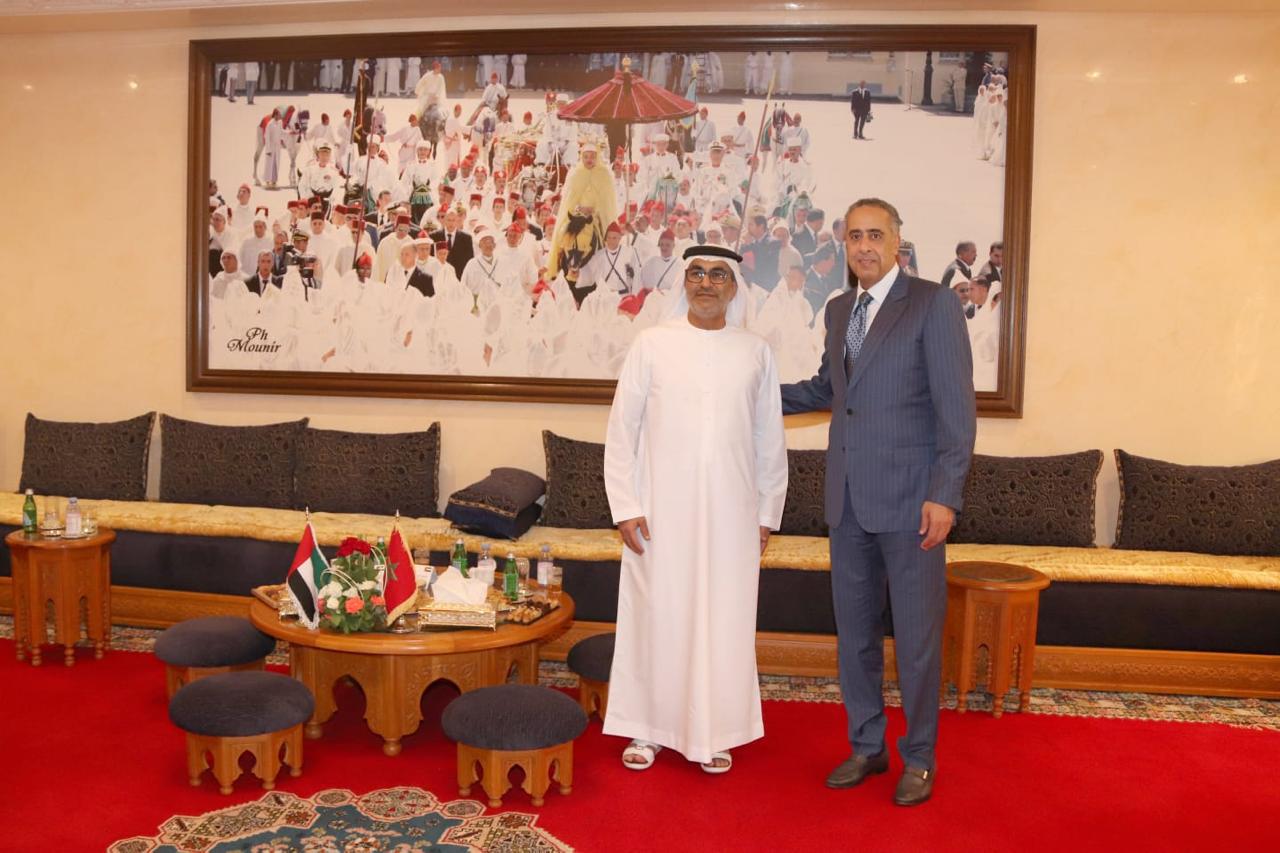 السيد عبد اللطيف حموشي يستقبل رئيس جهاز الاستخبارات الوطني لدولة الإمارات العربية المتحدة السيد عبد اللطيف حموشي يستقبل رئيس جهاز الاستخبارات الوطني لدولة الإمارات العربية المتحدة