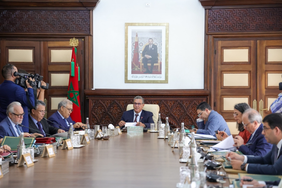 ينعقد، الخميس المقبل، مجلس للحكومة برئاسة عزيز أخنوش، رئيس الحكومة. ينعقد، الخميس المقبل، مجلس للحكومة برئاسة عزيز أخنوش، رئيس الحكومة.