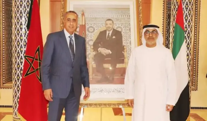 السيد عبد اللطيف حموشي يستقبل رئيس جهاز الاستخبارات الوطني لدولة الإمارات العربية المتحدة السيد عبد اللطيف حموشي يستقبل رئيس جهاز الاستخبارات الوطني لدولة الإمارات العربية المتحدة