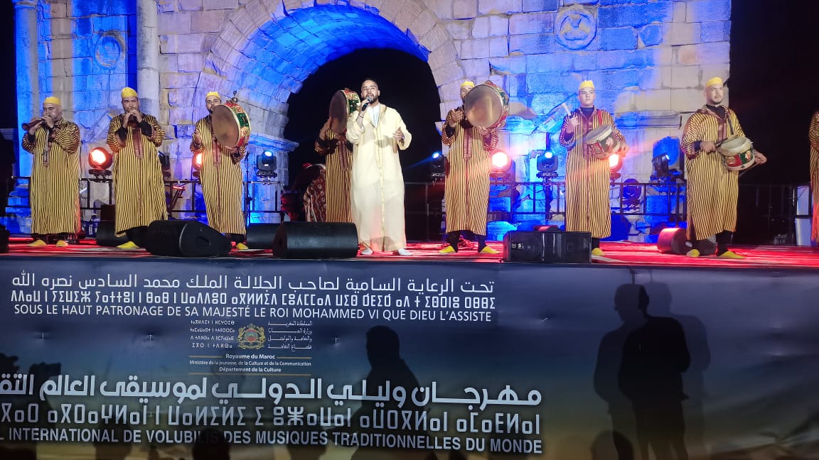 افتتاح فعاليات الدورة 24لمهرجان وليلي الدولي لموسيقى العالم التقليدية