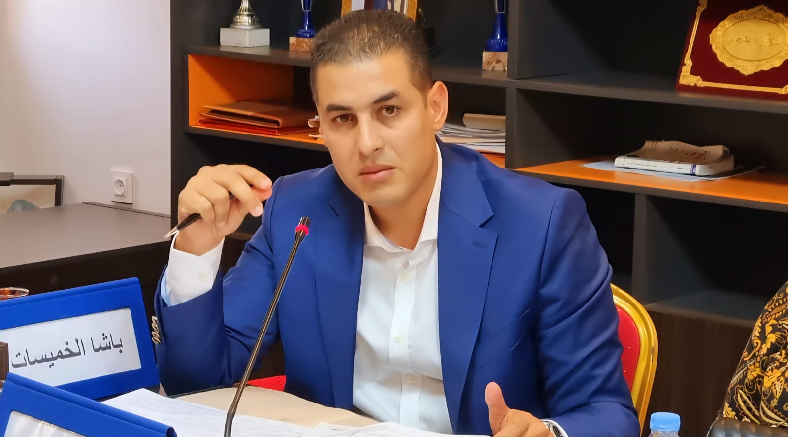 زهير العلوي: مشروع المنطقة الاقتصادية سيُوفر فرص شغل لأبناء مدينة الخميسات زهير العلوي: مشروع المنطقة الاقتصادية سيُوفر فرص شغل لأبناء مدينة الخميسات