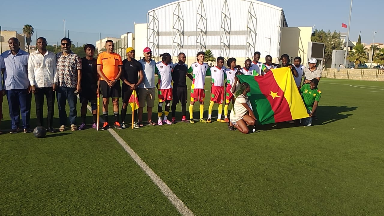 قبل كأس إفريقيا 2025 مكناس تحتضن ملحمة كروية طلابية بين أبناء القارة السمراء قبل كأس إفريقيا 2025 مكناس تحتضن ملحمة كروية طلابية بين أبناء القارة السمراء