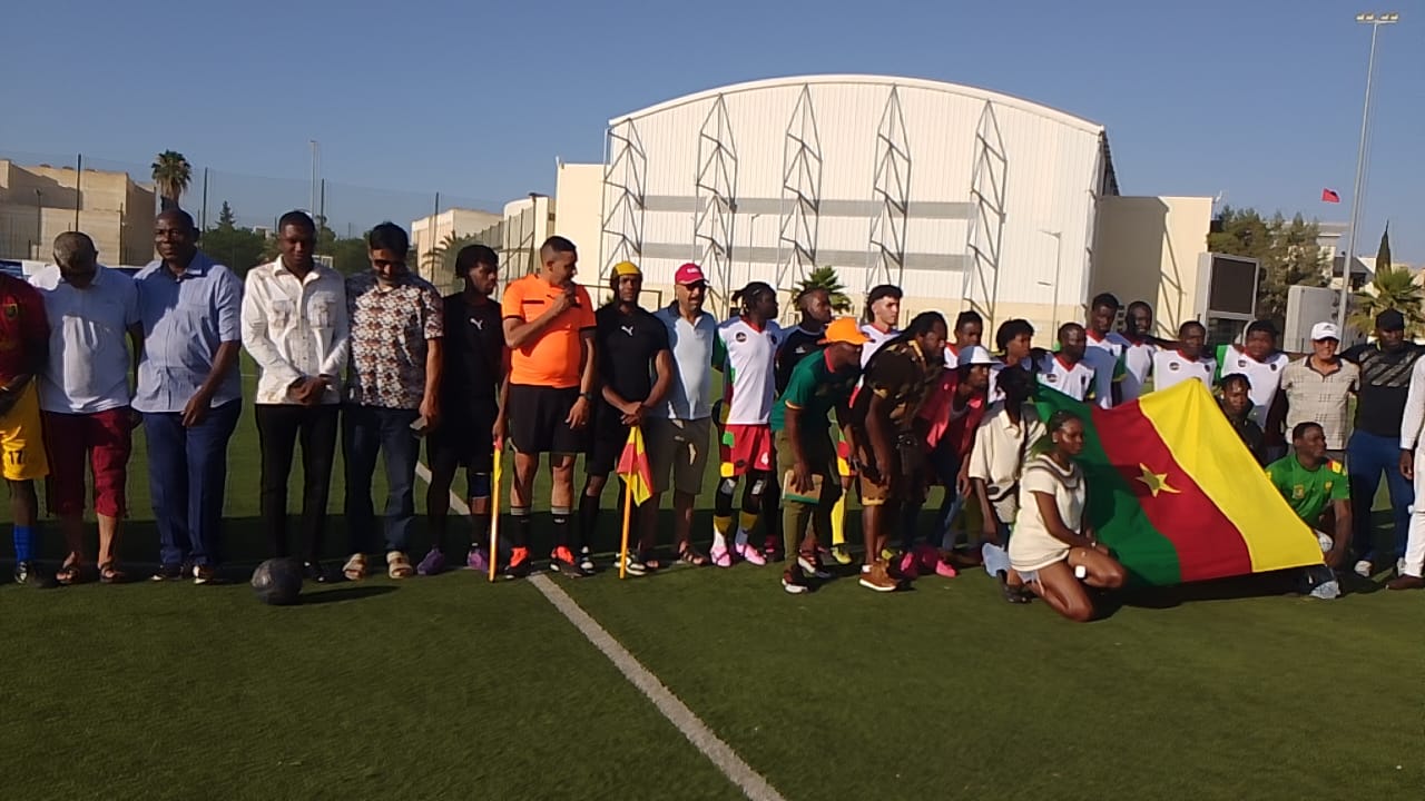 قبل كأس إفريقيا 2025 مكناس تحتضن ملحمة كروية طلابية بين أبناء القارة السمراء قبل كأس إفريقيا 2025 مكناس تحتضن ملحمة كروية طلابية بين أبناء القارة السمراء