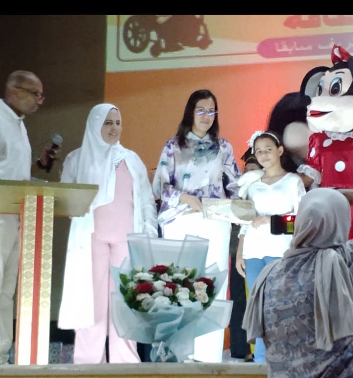 الحفل الختامي للموسم الدراسي لأطفال الجمعية الإسماعيلية للمعاقين جسديا بمكناس