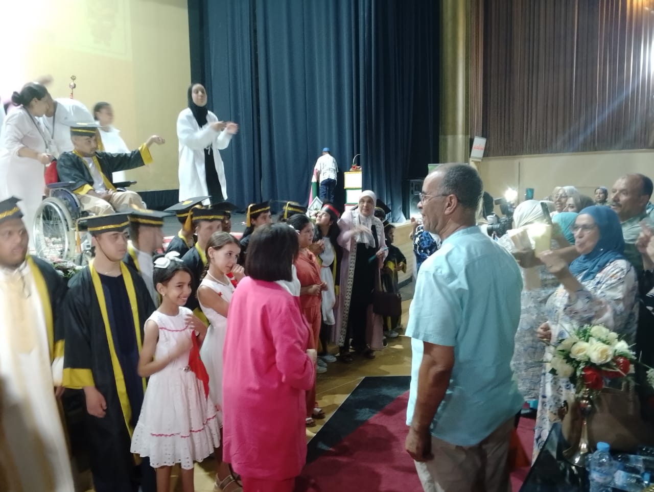 الحفل الختامي للموسم الدراسي لأطفال الجمعية الإسماعيلية للمعاقين جسديا بمكناس