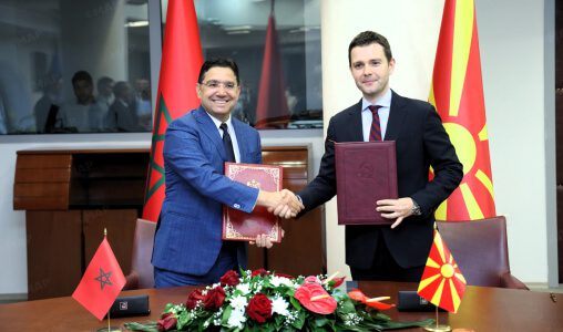 زيارة السيد بوريطة إلى جمهورية مقدونيا الشمالية.. رغبة مشتركة في تعزيز محور الرباط – سكوبي زيارة السيد بوريطة إلى جمهورية مقدونيا الشمالية.. رغبة مشتركة في تعزيز محور الرباط – سكوبي