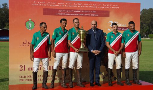 الرباط.. نادي الحرس الملكي يتوج بلقب الدورة الثالثة لكأس العرش لرياضة البولو الرباط.. نادي الحرس الملكي يتوج بلقب الدورة الثالثة لكأس العرش لرياضة البولو