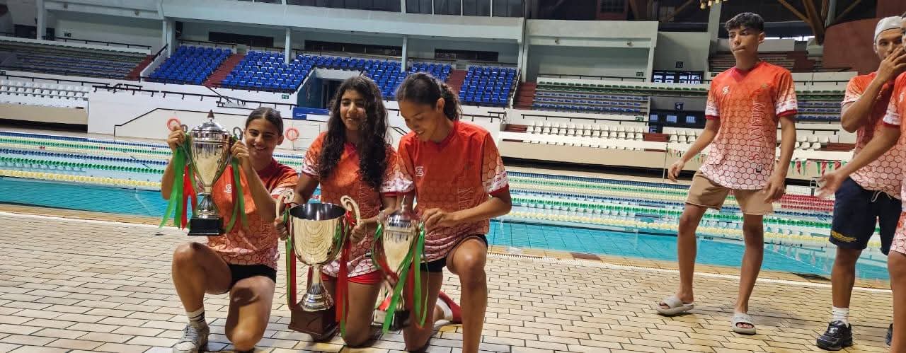 سباحو جمعية النادي الرياضي المكناسي يحصدون المجد بثلاث كؤوس في بطولة المغرب بالدار البيضاء سباحو جمعية النادي الرياضي المكناسي يحصدون المجد بثلاث كؤوس في بطولة المغرب بالدار البيضاء