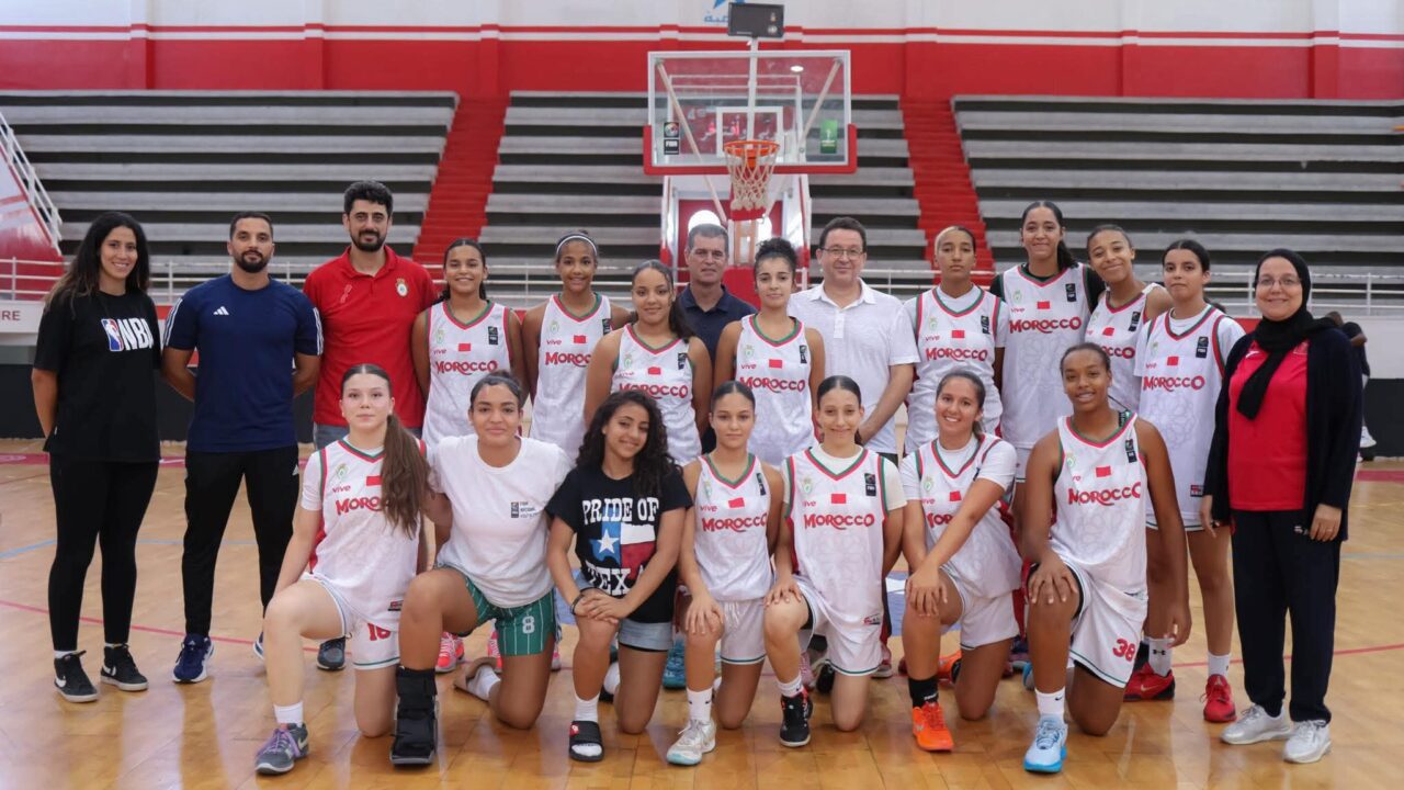 التصفيات المؤهلة ل”أفرو باسكيط” 2025-أقل من 16 سنة : المنتخب المغربي -إناث ينتزع بطاقة التأهل التصفيات المؤهلة ل”أفرو باسكيط” 2025-أقل من 16 سنة : المنتخب المغربي -إناث ينتزع بطاقة التأهل