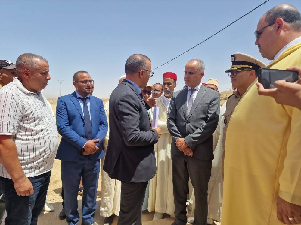 في إطار التدشينات التي قام بها السيد عامل إقليم جرسيف بجماعة مزكيتام، تم إعطاء الانطلاقة الفعلية لتزويد مجموعة من الدواوير بالماء الشروب في إطار التدشينات التي قام بها السيد عامل إقليم جرسيف بجماعة مزكيتام، تم إعطاء الانطلاقة الفعلية لتزويد مجموعة من الدواوير بالماء الشروب