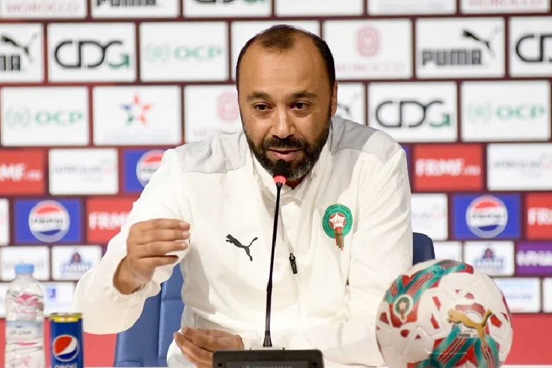 السكتيوي: العامل الذهني كان حاسما في الفوز على المنتخب الزامبي