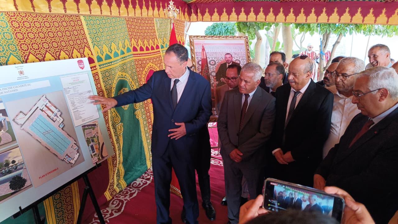 اقليم مكناس اعطاء انطلاقة مشاريع إجتماعية و تنموية بمناسبة عيد الشباب