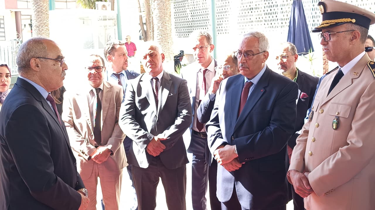 اقليم مكناس اعطاء انطلاقة مشاريع إجتماعية و تنموية بمناسبة عيد الشباب