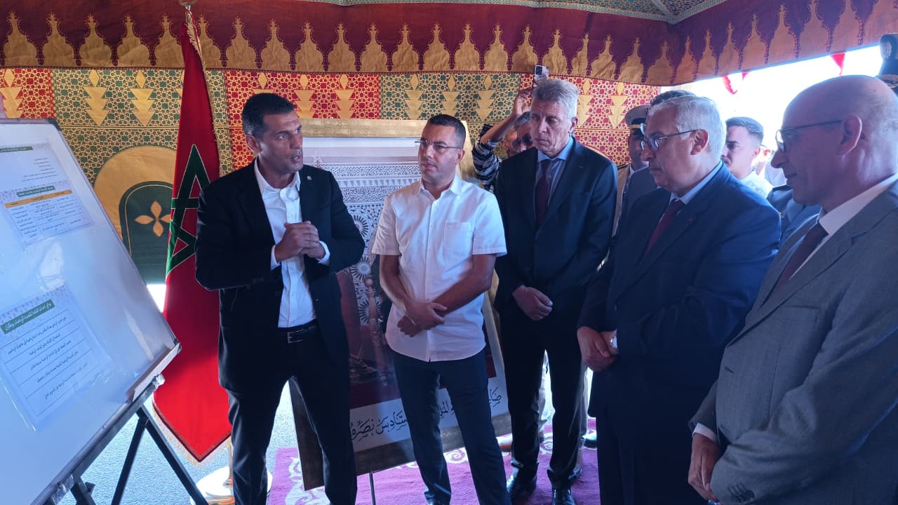 اقليم مكناس اعطاء انطلاقة مشاريع إجتماعية و تنموية بمناسبة عيد الشباب