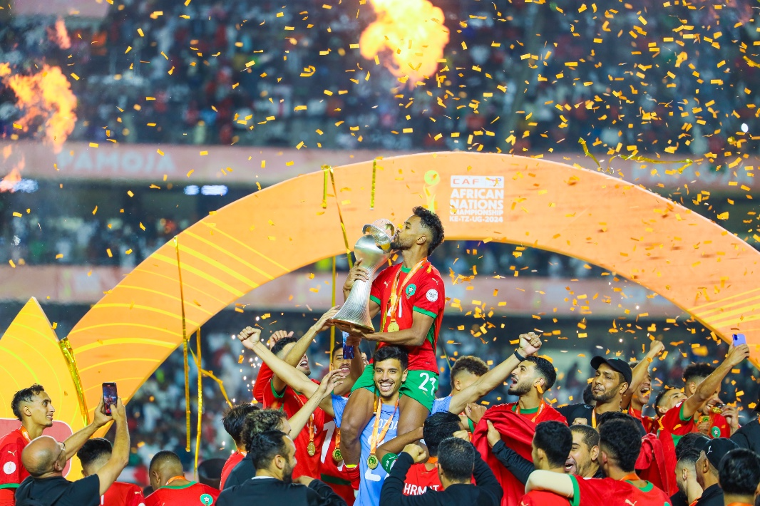 بطولة أمم إفريقيا للاعبين المحليين (الشان 2024) .. رئيس مفوضية الاتحاد الإفريقي يهنئ المملكة المغربية على تتويجها القاري
