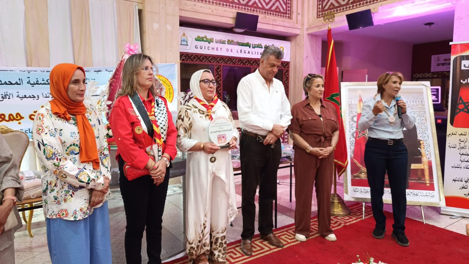 بمناسبة ذكرى عيد الشباب تنظم منظمة الكشفية المحمدية المغربية حفل تكريم فعاليات جمعوية واعلامية بمناسبة ذكرى عيد الشباب تنظم منظمة الكشفية المحمدية المغربية حفل تكريم فعاليات جمعوية واعلامية