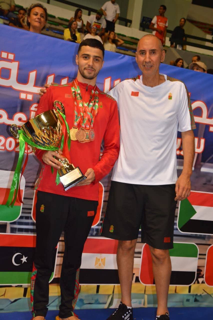 تألق النادي الرياضي المكناسي للسباحة خلال البطولة العربية بالدار البيضاء