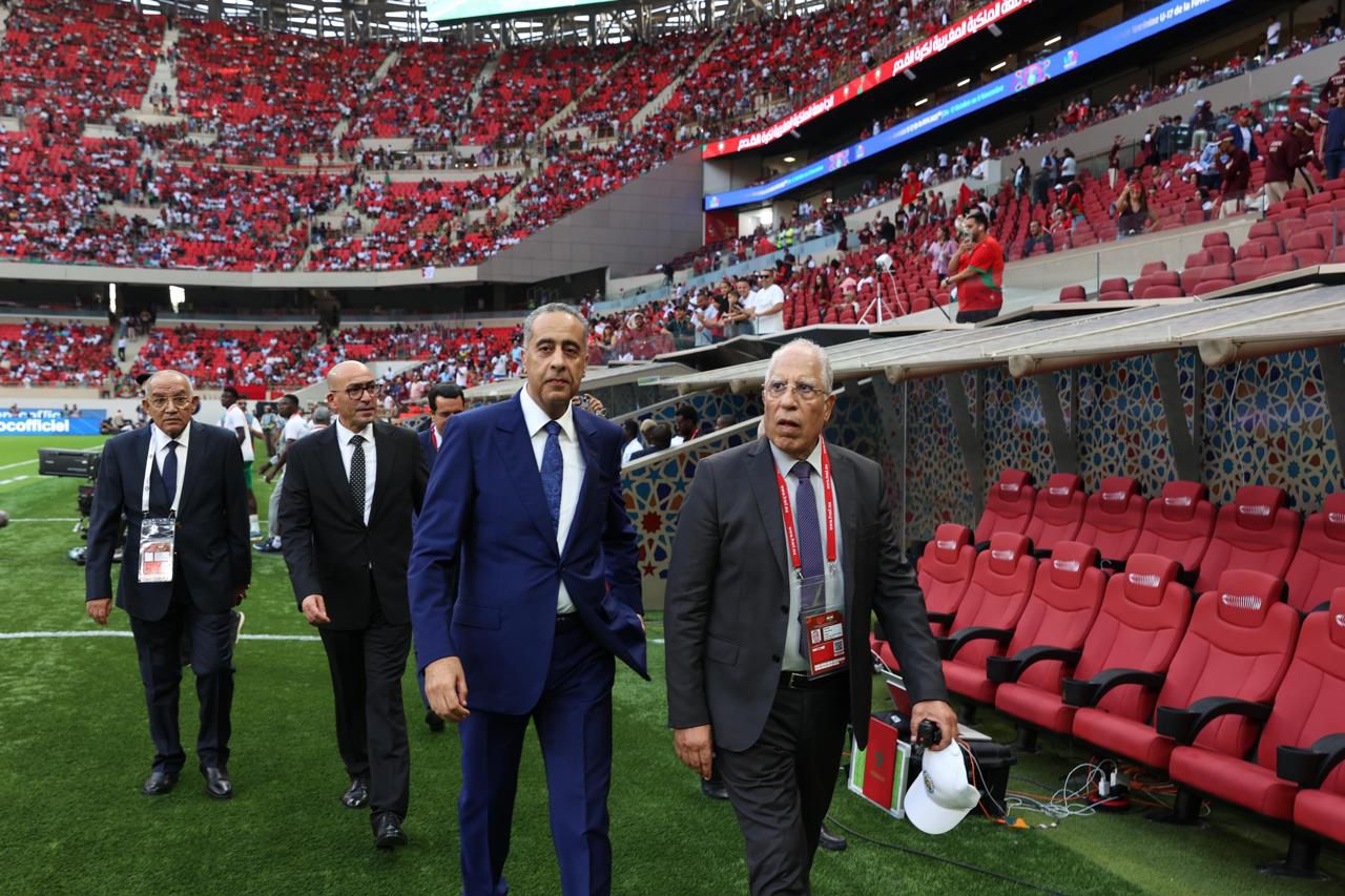 حموشي يقوم بزيارة تفقدية لملعب الأمير مولاي عبدالله حموشي يقوم بزيارة تفقدية لملعب الأمير مولاي عبدالله