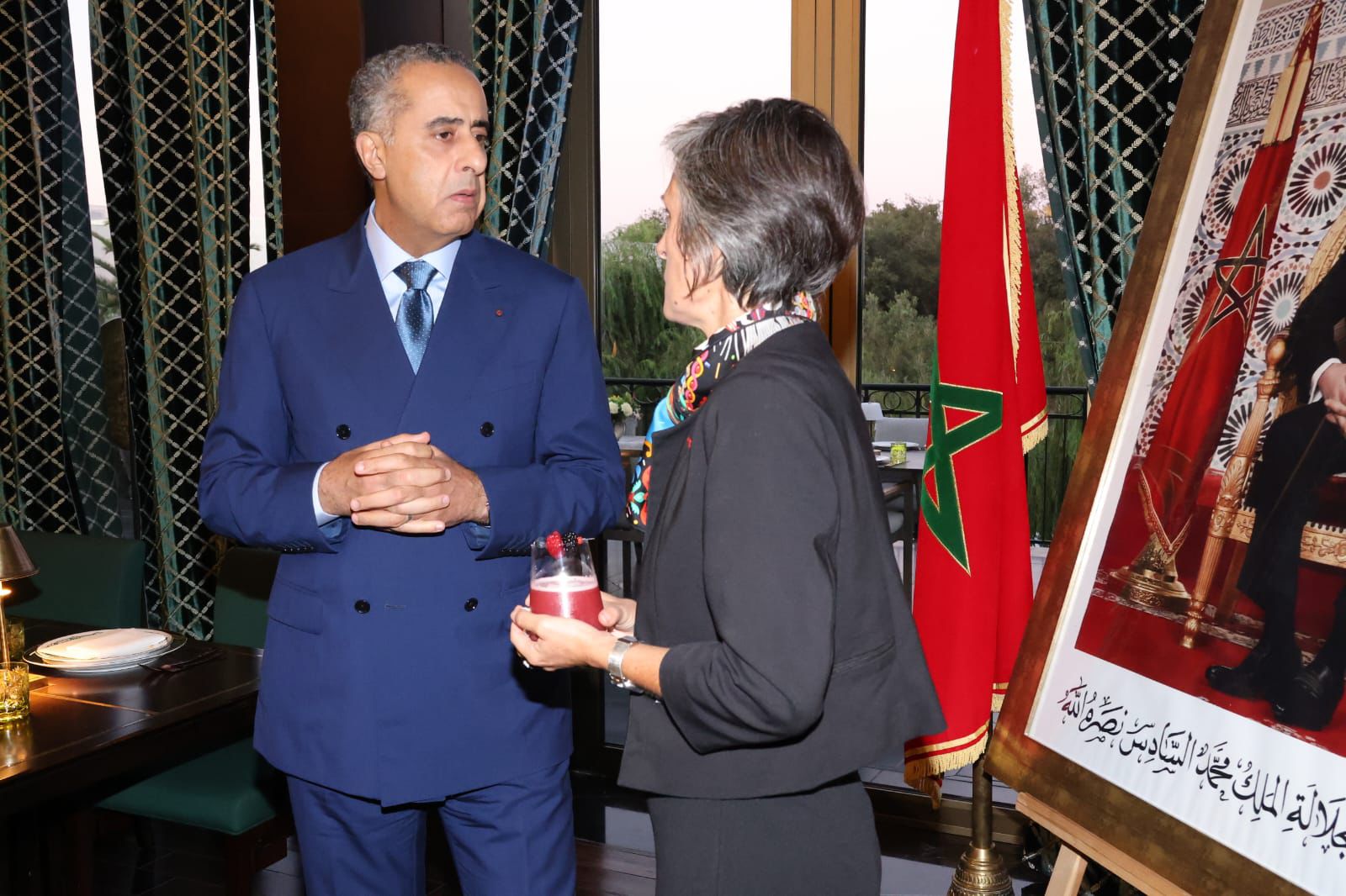 السيد الحموشي يتباحث بالرباط مع المديرة العامة للأمن الداخلي الفرنسي السيد الحموشي يتباحث بالرباط مع المديرة العامة للأمن الداخلي الفرنسي