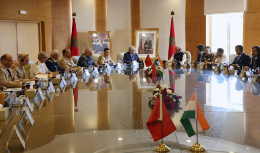 السيد لوديي يستقبل وزير الدفاع بجمهورية الهند