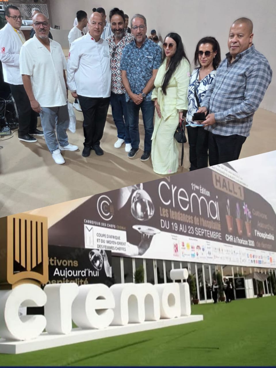 وفد الاتحاد المغربي لأرباب ومسيري قاعات الحفلات في قلب فعاليات كريماي: إشادة بالتنظيم واستعداد لرهانات المستقبل وفد الاتحاد المغربي لأرباب ومسيري قاعات الحفلات في قلب فعاليات كريماي: إشادة بالتنظيم واستعداد لرهانات المستقبل