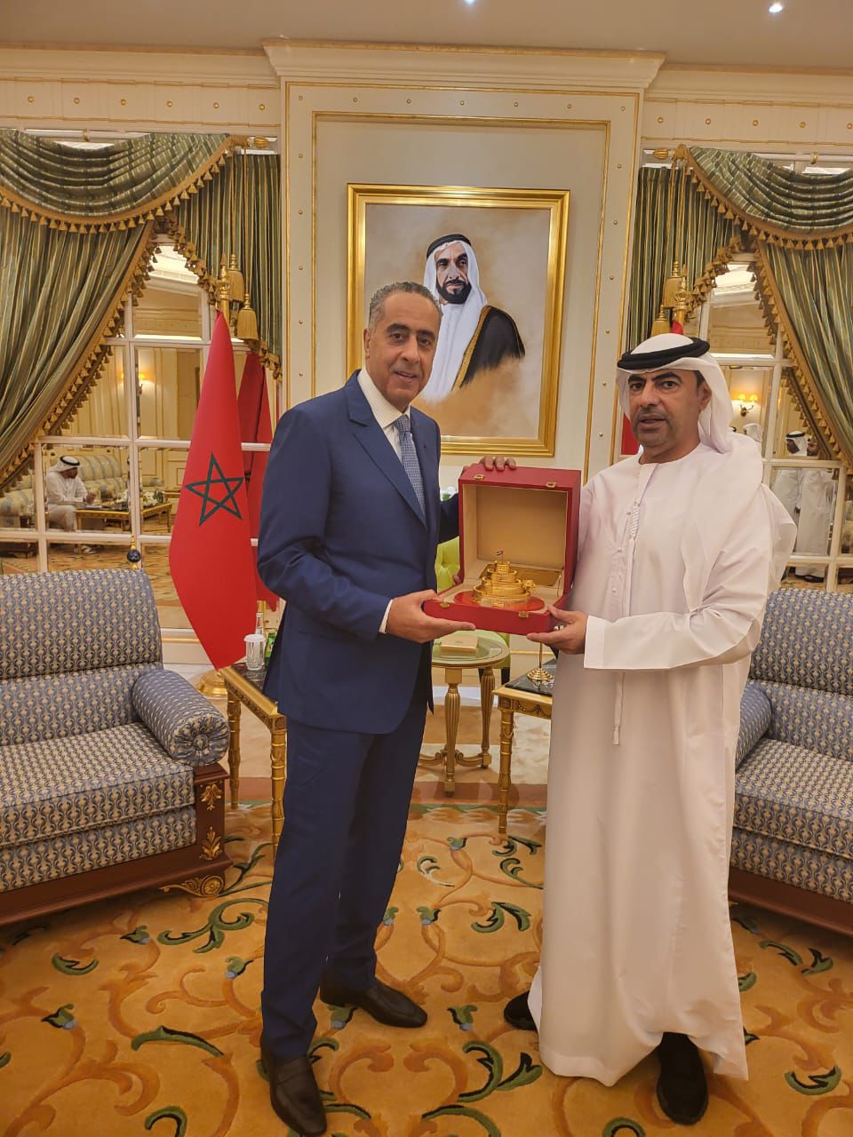 السيد حموشي يجري زيارة عمل إلى الإمارات العربية المتحدة السيد حموشي يجري زيارة عمل إلى الإمارات العربية المتحدة