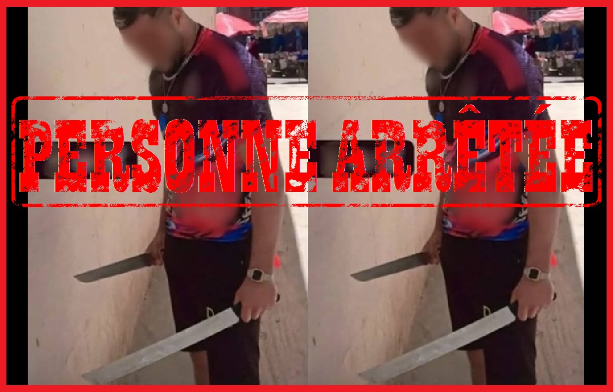 مكناس.. توقيف شخص متورط بحيازة السلاح الأبيض و نشر محتوى رقمي يحرض على العنف المرتبط بالشغب الرياضي. مكناس.. توقيف شخص متورط بحيازة السلاح الأبيض و نشر محتوى رقمي يحرض على العنف المرتبط بالشغب الرياضي.