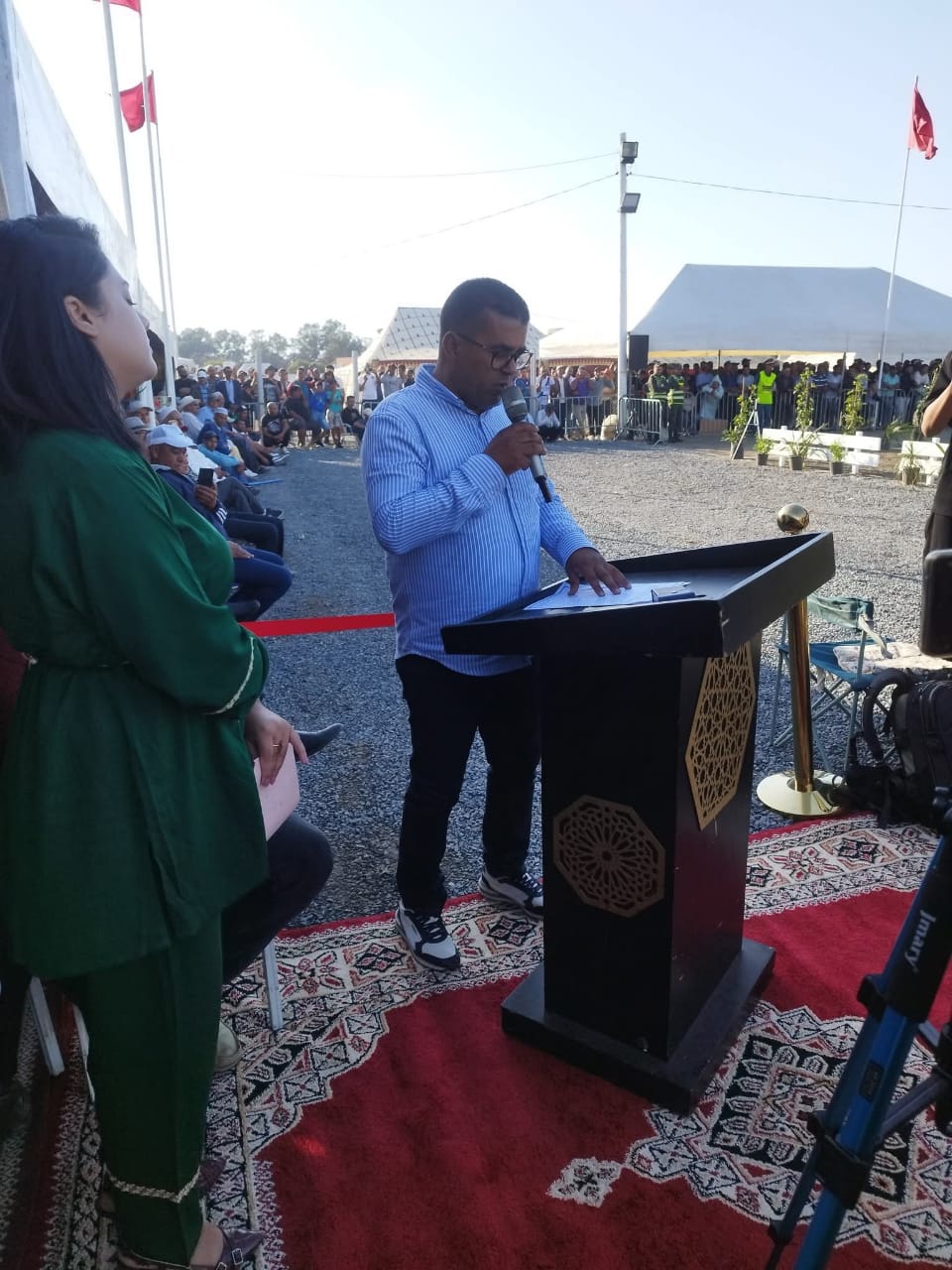 المهرجان الوطني للفرس بجماعة المكرن اقليم القنيطرة