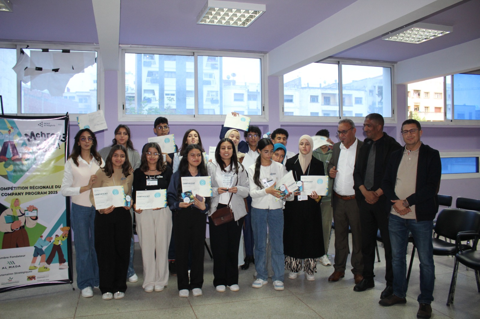 ثانوية طارق بن زياد بمكناس تحقق الريادة في مسابقة وطنية بمشروع ثانوية طارق بن زياد بمكناس تحقق الريادة في مسابقة وطنية بمشروع