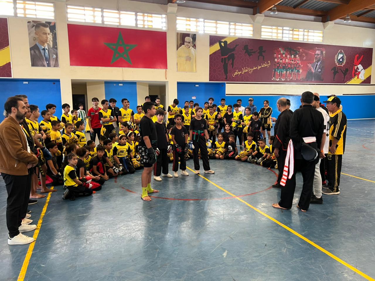 جمعية النور بخريبكة تنظم لقاءً تواصلياً واختبارات لترقية الأحزمة