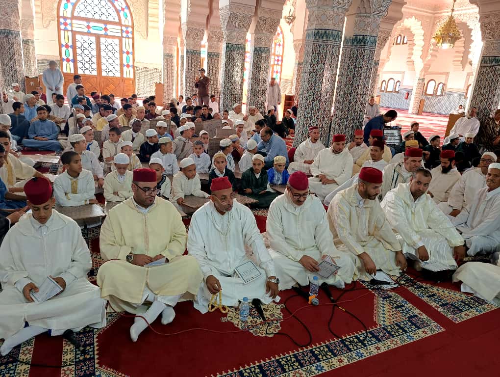 الكاتب العام لعمالة مكناس يترأس حفلا دينيا إحياء للذكرى الـ 27 لوفاة المغفور له جلالة الملك الحسن الثاني طيب الله ثراه الكاتب العام لعمالة مكناس يترأس حفلا دينيا إحياء للذكرى الـ 27 لوفاة المغفور له جلالة الملك الحسن الثاني طيب الله ثراه