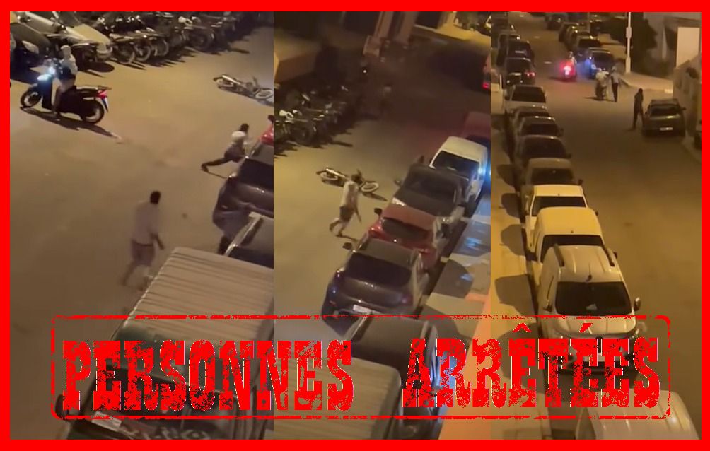 ولاية أمن أكادير تتفاعل مع شريط فيديو يظهر مجموعة أشخاص يلحقون خسائر مادية بسيارات في الشارع العام ولاية أمن أكادير تتفاعل مع شريط فيديو يظهر مجموعة أشخاص يلحقون خسائر مادية بسيارات في الشارع العام