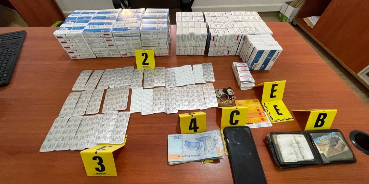 تيفلت... حجز 9300 قرص مخدر وتوقيف مشتبه به في ترويج المخدرات والمؤثرات العقلية