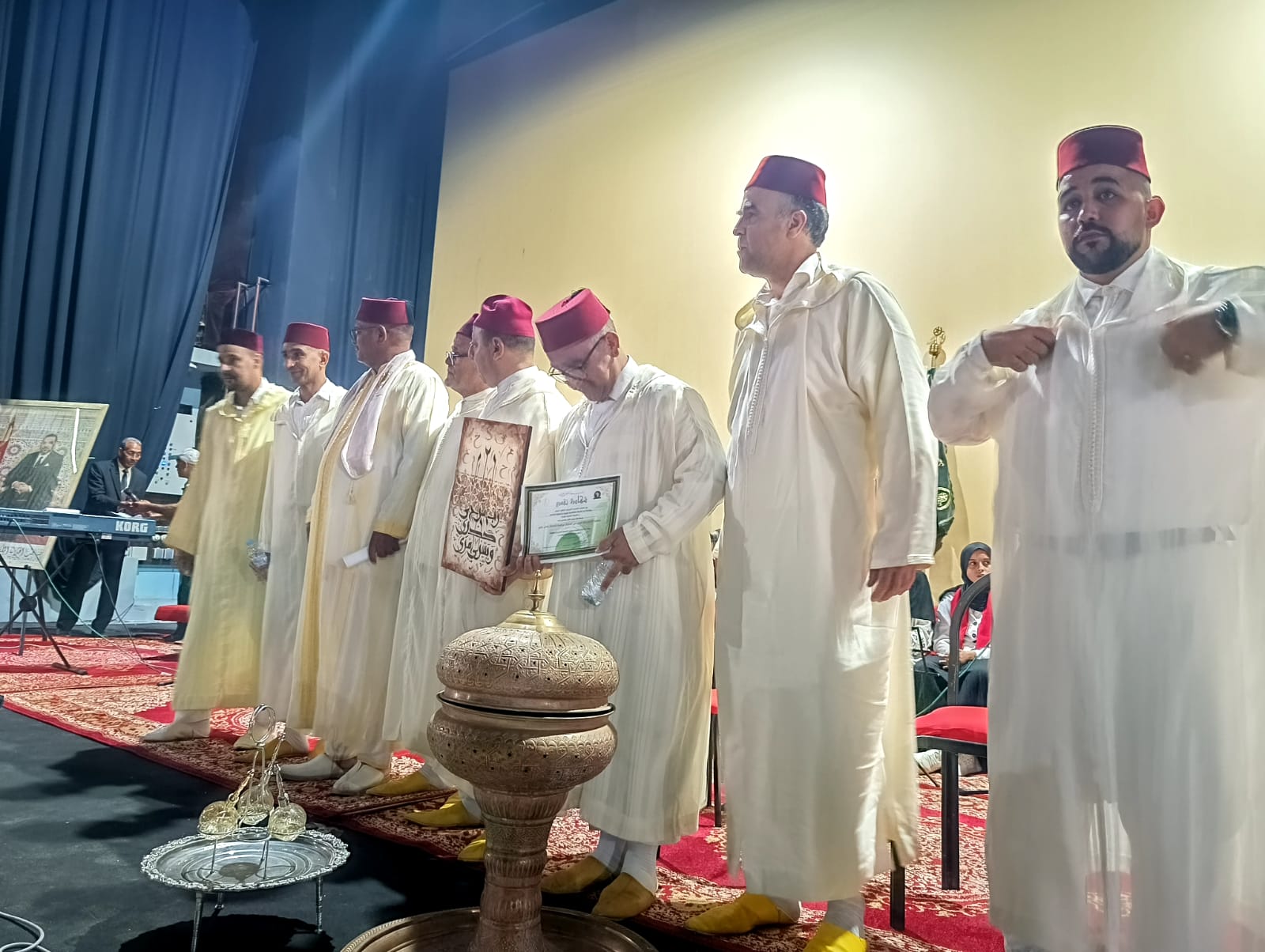 مكناس تحيي ذكرى 15 قرنا على ميلاد خير الأنام بحفل للسماع والمديح مكناس تحيي ذكرى 15 قرنا على ميلاد خير الأنام بحفل للسماع والمديح