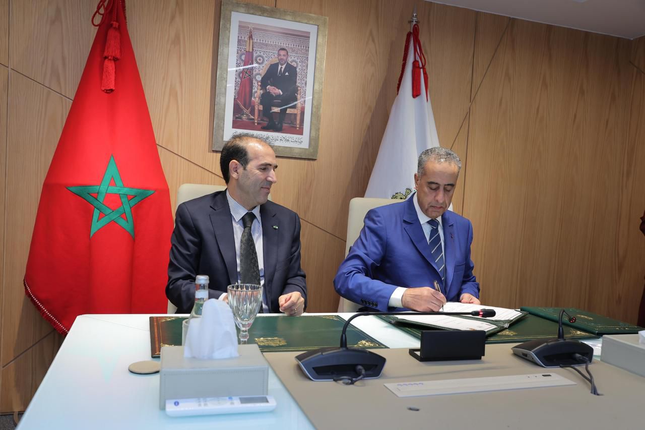 توقيع اتفاقية شراكة بين الهيئة الوطنية للنزاهة والوقاية من الرشوة ومحاربتها وقطب المديرية العامة للأمن الوطني والمديرية العامة لمراقبة التراب الوطني توقيع اتفاقية شراكة بين الهيئة الوطنية للنزاهة والوقاية من الرشوة ومحاربتها وقطب المديرية العامة للأمن الوطني والمديرية العامة لمراقبة التراب الوطني