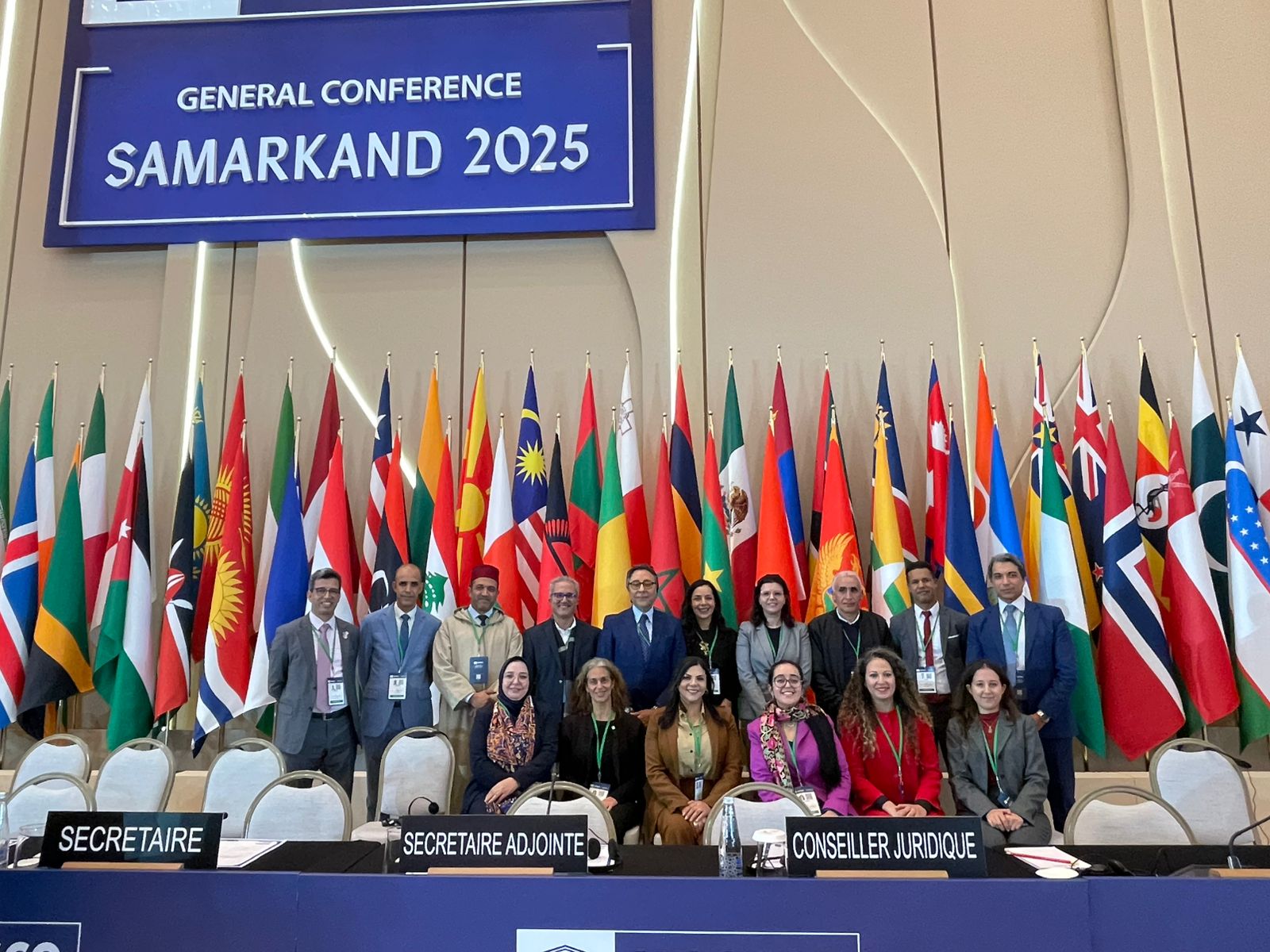 المغرب  يسجّل انتصاراً جديداً في سمرقند بأوزبكستان بانتخابه عضوا في المجلس التنفيذي لليونيسكو