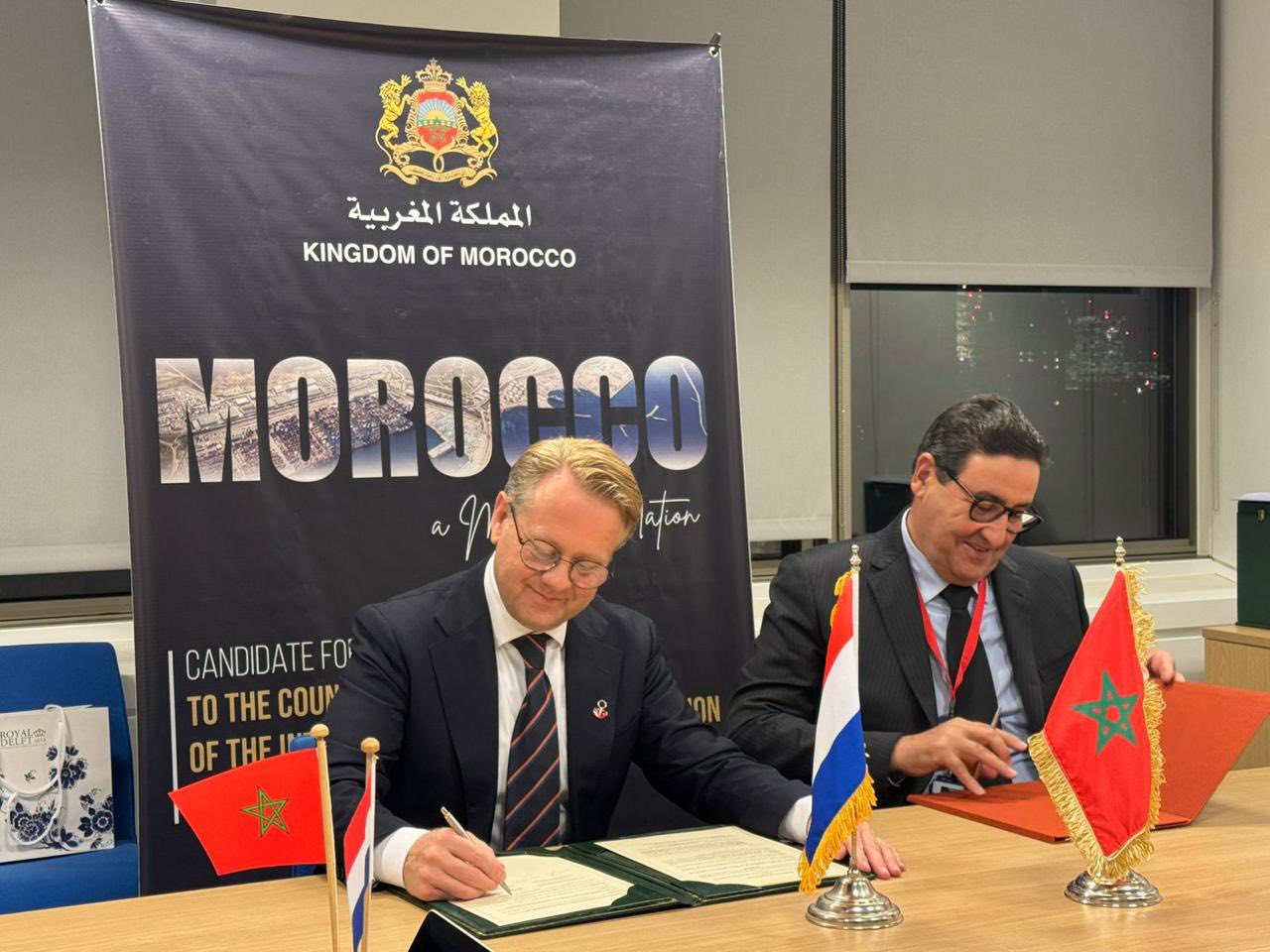 المغرب وهولندا يعززان تعاونهما في مجال النقل البحري المغرب وهولندا يعززان تعاونهما في مجال النقل البحري
