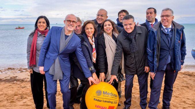 إنوي يستقبل الكابل البحري MEDUSA ويعزز الربط الدولي للمغرب