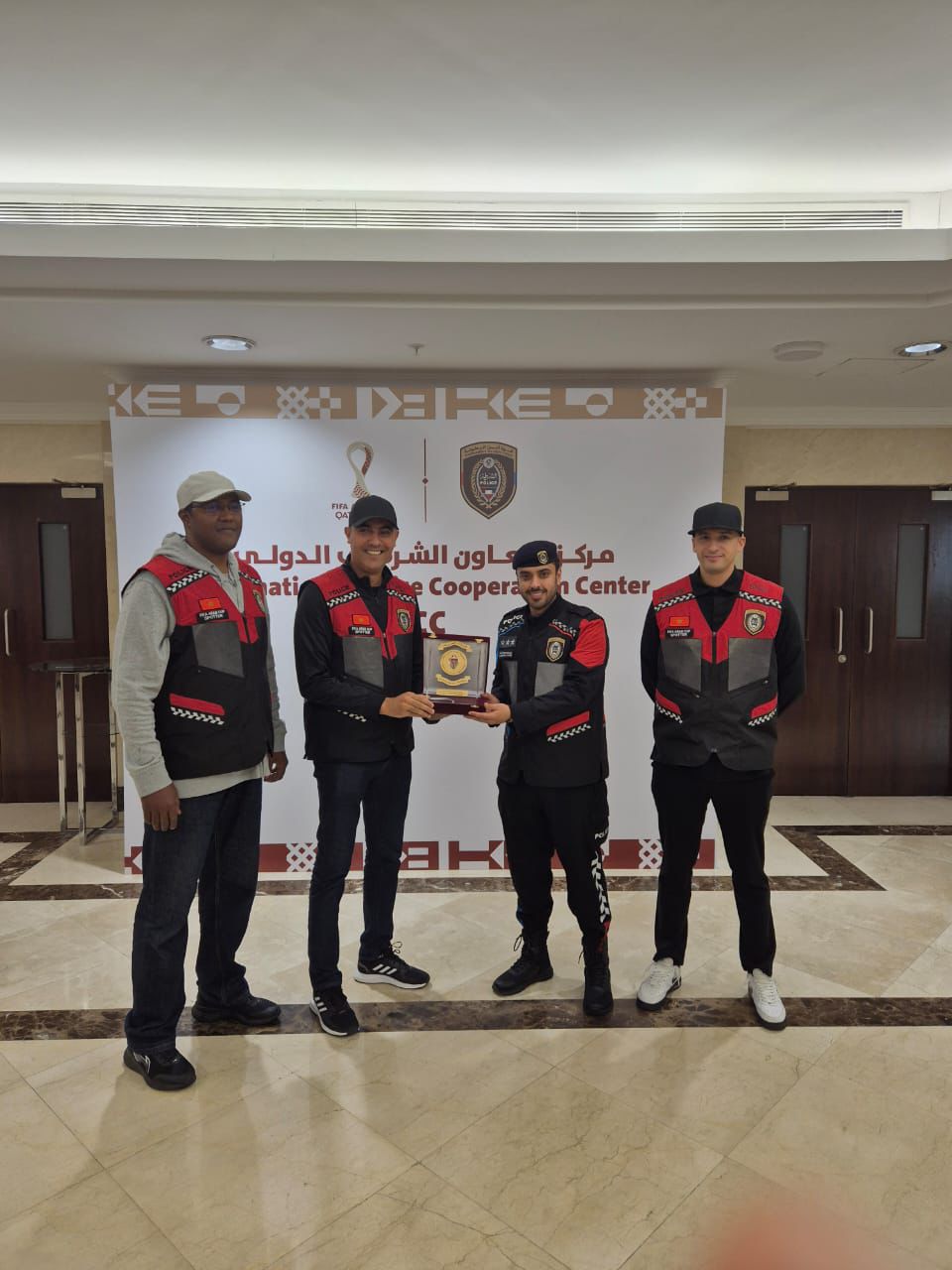 الإشادة بالوفد الأمني المشارك في تأمين فعاليات كأس العرب لكرة القدم بالدوحة