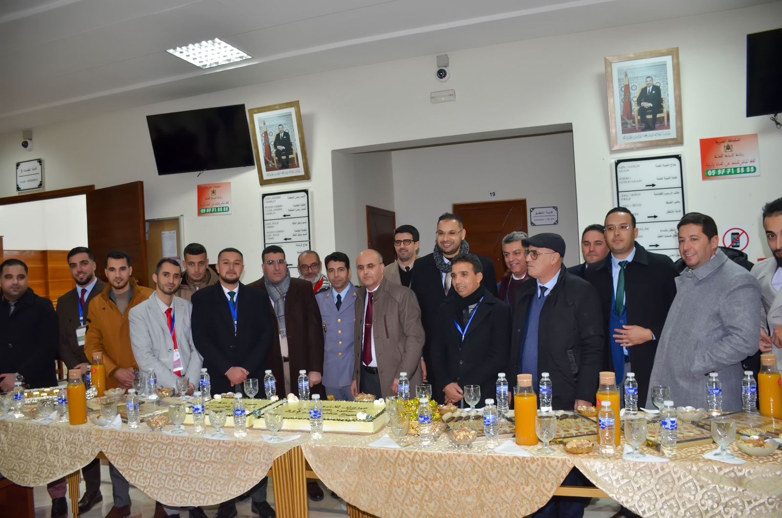 المكتب المحلي للنقابة الديمقراطية للعدل بشراكة مع ودادية موظفي للعدل بتارجيست تكرم السيد سمير مسعودي