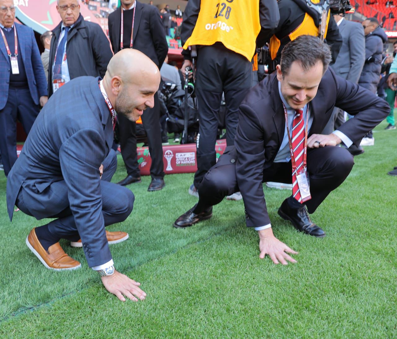 وفد مكتب التحقيقات الفدرالي الأمريكي يزور ملعب مولاي الحسن