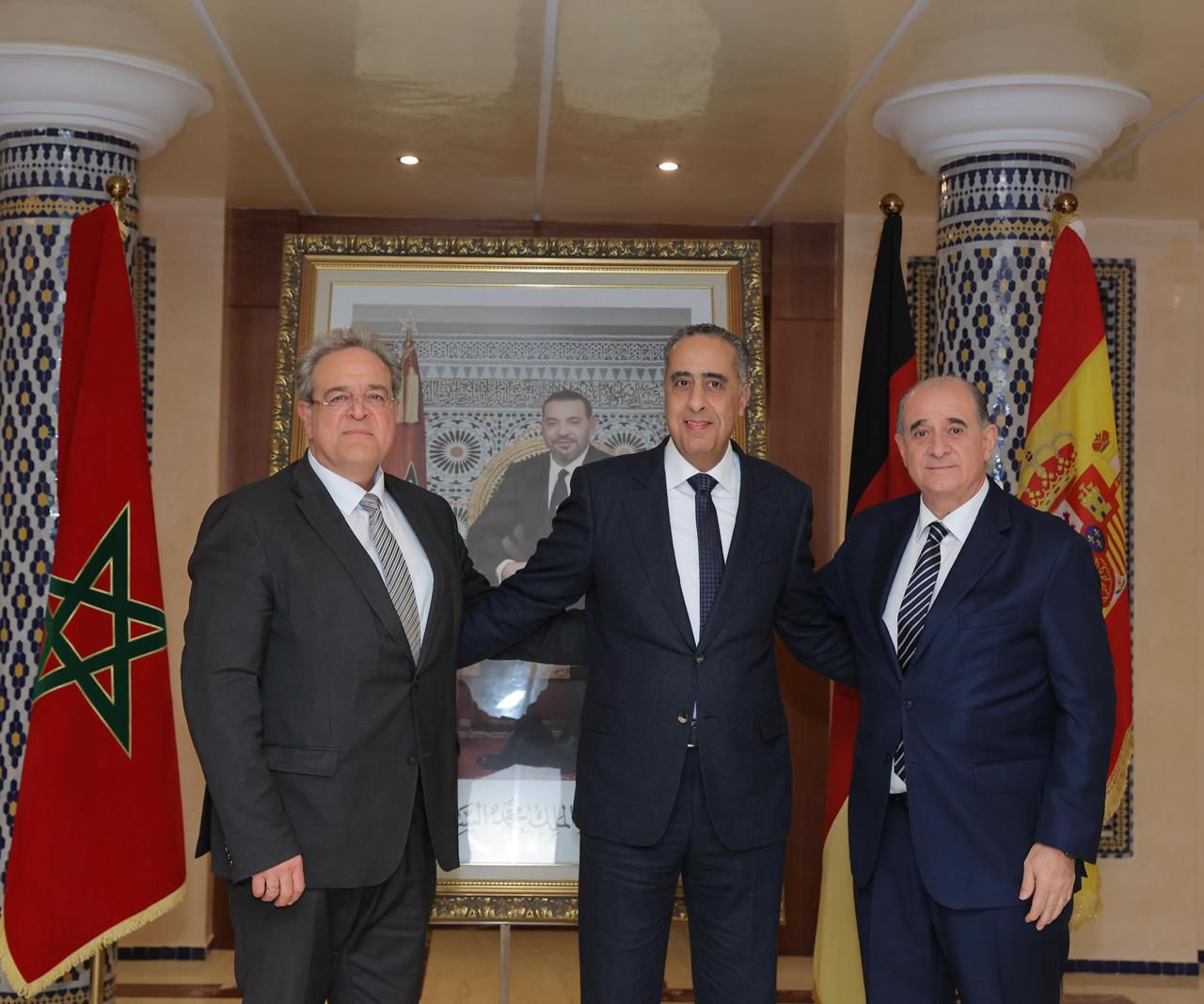 حموشي يقود مشاورات أمنية ثلاثية مع إسبانيا وألمانيا لمواجهة الإرهاب.