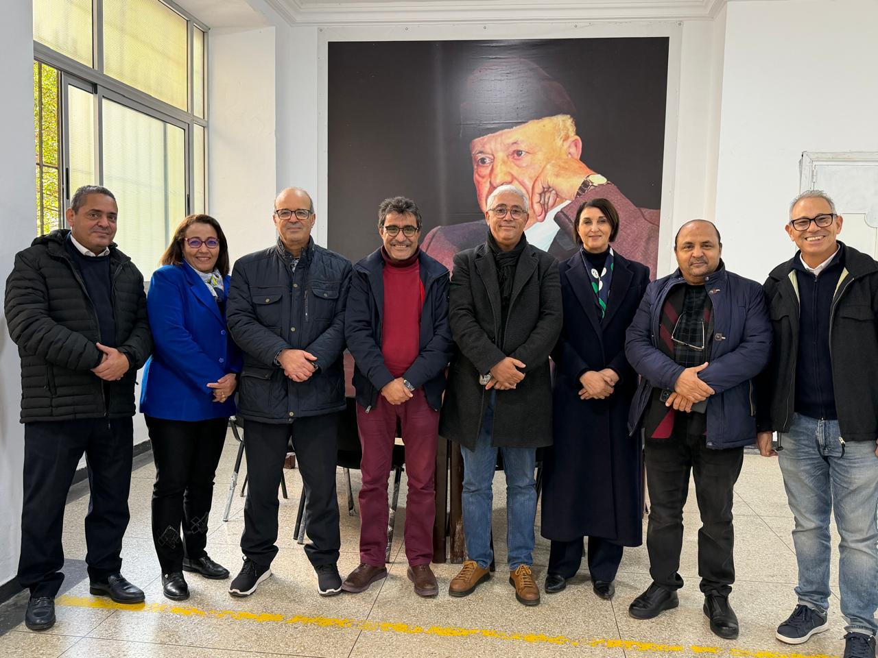 لقاء الهيئات النقابية و المهنية لقطاع الصحافة و النشر مع الحزب الاشتراكي