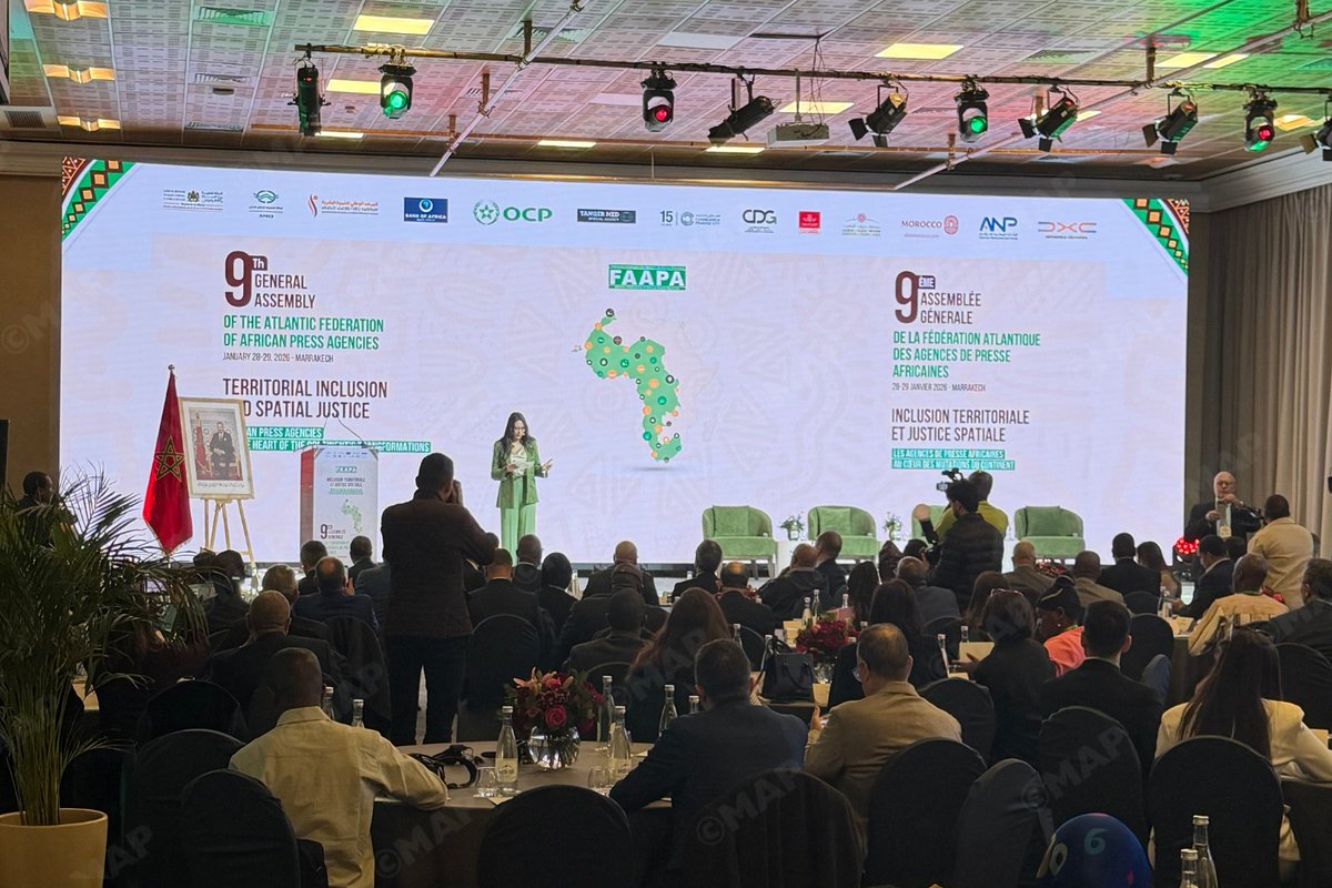 مراكش.. افتتاح أشغال الجمعية العامة التاسعة للفدرالية الأطلسية لوكالات الأنباء الإفريقية
