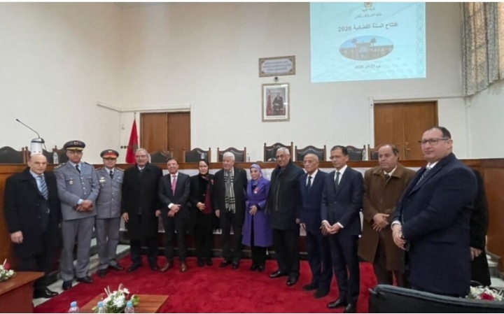 إفتتاح السنة القضائية 2026 بالمغرب : تحث شعار القضاء في خدمة المواطن. الإصلاح و الرقمنة و خدمة المواطن إفتتاح السنة القضائية 2026 بالمغرب : تحث شعار القضاء في خدمة المواطن. الإصلاح و الرقمنة و خدمة المواطن