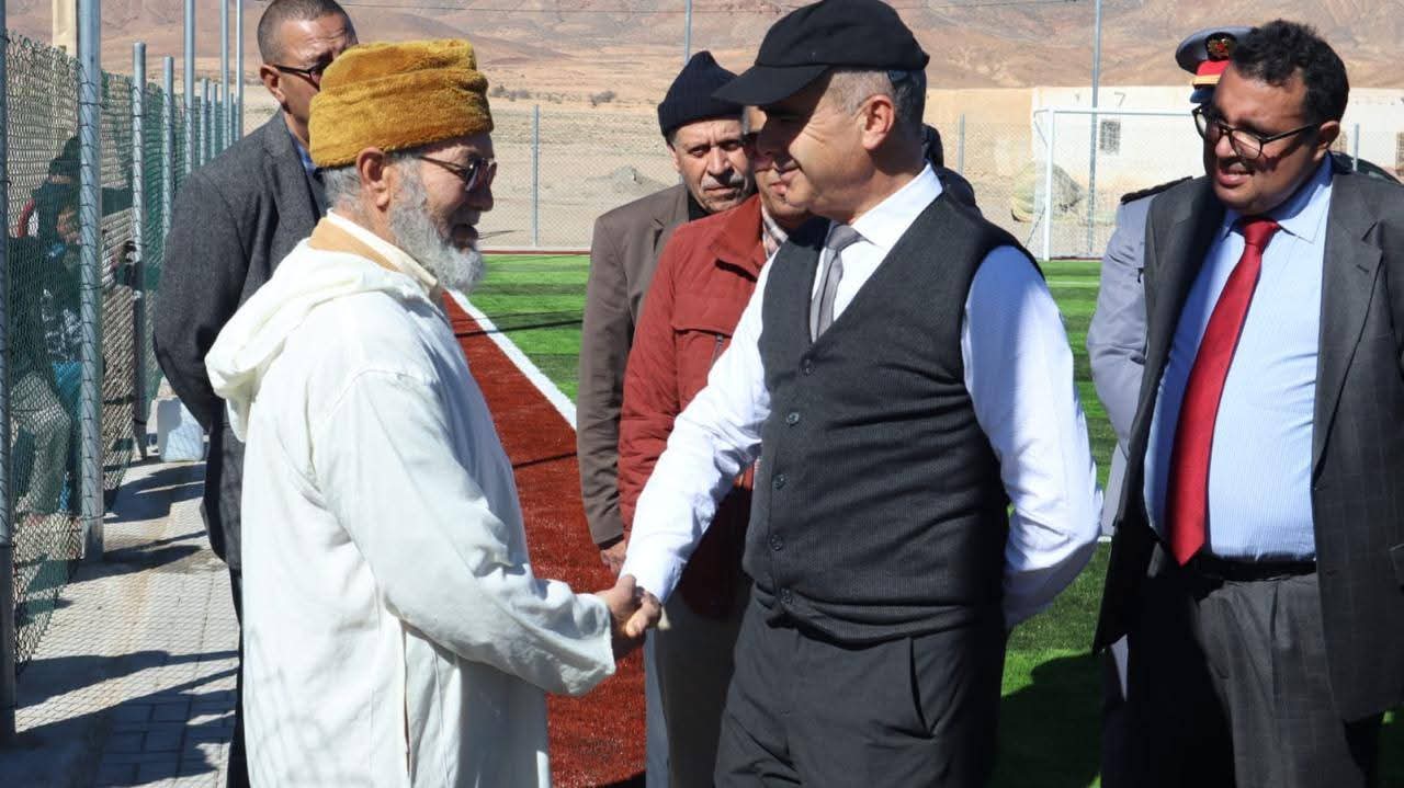 عامل إقليم جرسيف يقف ميدانياً على مشاريع صاكة ويشدد على الجودة وتسريع وتيرة الإنجاز