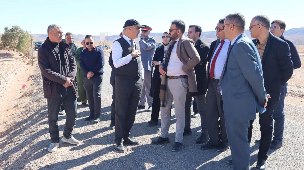 عامل إقليم جرسيف يقف ميدانياً على مشاريع صاكة ويشدد على الجودة وتسريع وتيرة الإنجاز