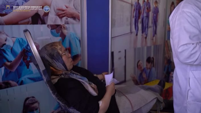 معهد ابن نفيس للعلوم التمريضية في صلب العمل الإنساني عبر حملة للتبرع بالدم بمكناس معهد ابن نفيس للعلوم التمريضية في صلب العمل الإنساني عبر حملة للتبرع بالدم بمكناس