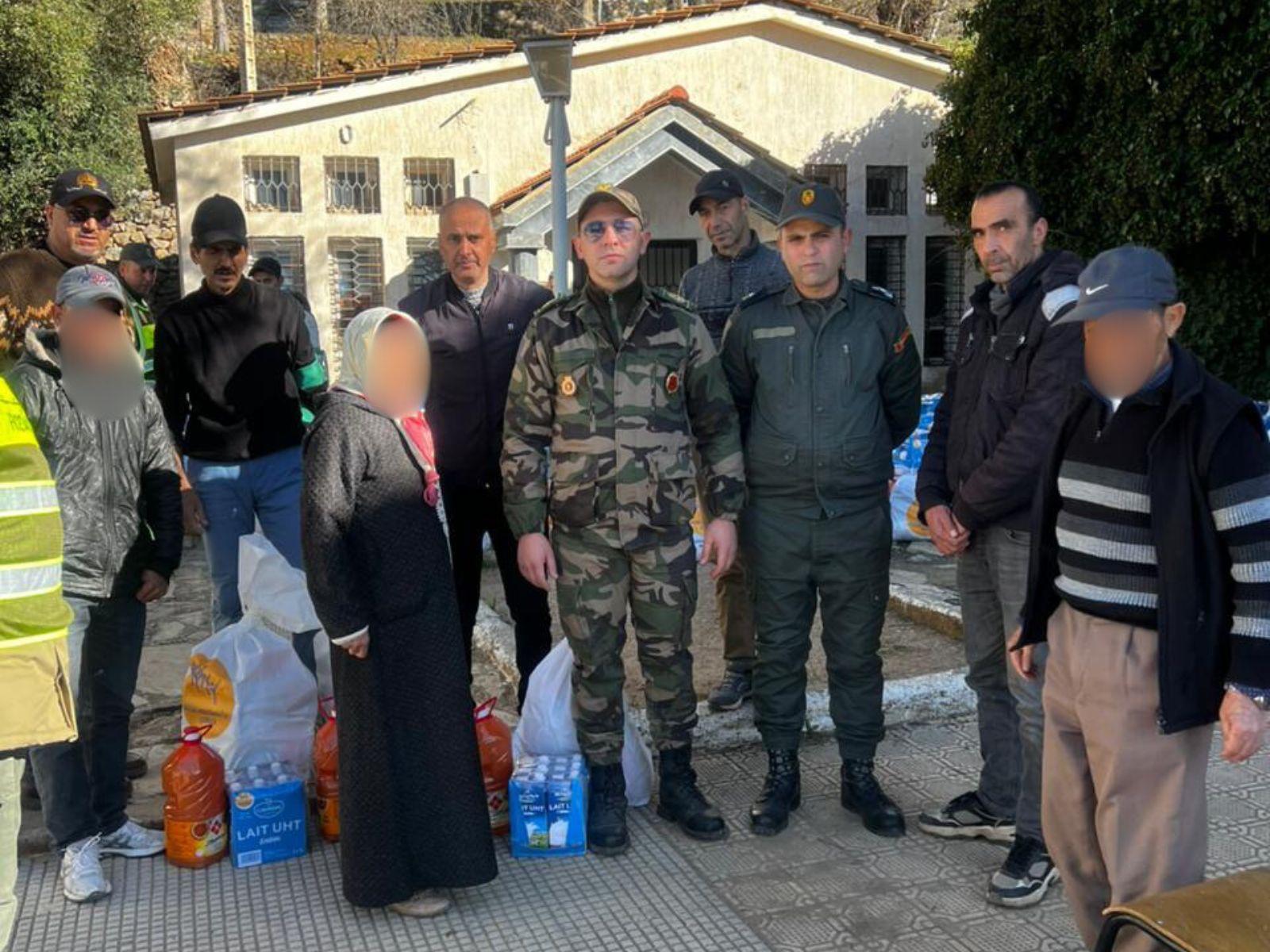 توزيع الدعم الغذائي بإقليم تازة بمناسبة شهر رمضان المبارك 1447ه